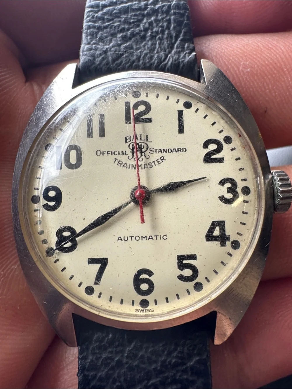 Ball Official Standard Trainmaster Automatic Men’s Vintage Watch